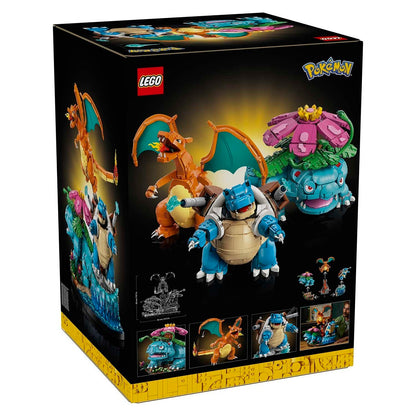 Venusaur, Charizard & Blastoise