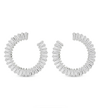 Opalescent Flower Fashion Lab Diamond Stud Earrings