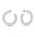 Opalescent Flower Fashion Lab Diamond Stud Earrings