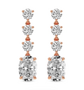 Elysium Flower Fashion Lab Diamond Stud Earrings